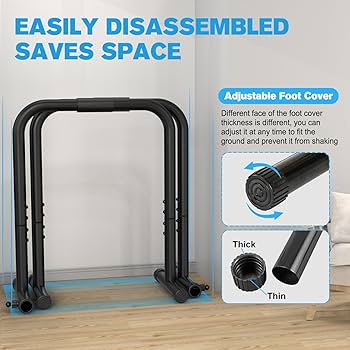 Amazon.com : RELIFE REBUILD YOUR LIFE Dip bars &Dip Station
